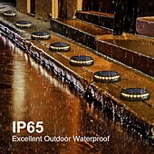 cheap Pathway Lights &amp; Lanterns-LED Solar Pathway Light Outdoor IP65 Waterproof Super Bright Disk Light 17LED Garden Lawn Pathway Patio Landscape Decoration 4pcs