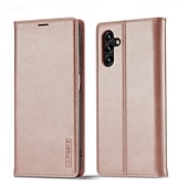 cheap Samsung Cases-Phone Case For Samsung Galaxy A21s S25 Ultra Flip Cover with Stand Holder Magnetic Card Slot Retro TPU PU Leather