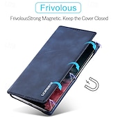 abordables Coques Samsung-Housse de téléphone pour Samsung Galaxy S24 Ultra S24 Plus S24 S23 S23 Ultra S22 S22 Plus Ultra S21 Ultra S21 FE S21 Coque flip avec emplacement pour carte magnétique antichoc rétro TPU PU cuir