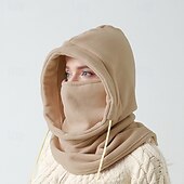 ieftine mâneci și mănuși de acasă-husă de iarnă fleece pentru față femei bărbați cagoule de schi rezistente la vânt Glugă caldă pentru zăpadă pentru motociclism schi pescuit pe gheață camping