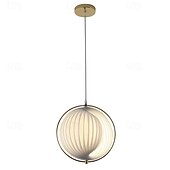 economico Luci a sospensione-lampada a sospensione a globo per isola cucina lampada a sospensione in acrilico lampada a sospensione sala da pranzo 31cm 110-240v