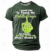 cheap Men&#039;s Funny T shirts-Men&#039;s Rude Offensive Funny T Shirt Short Sleeve T shirt 3D Print Crew Neck Shirt Fashion Daily Street Daily Black Blue Purple Summer Spring Clothing Apparel S M L XL XXL XXXL