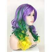 economico Parrucche di Carnevale-parrucche di carnevale parrucca deluxe per feste di carnevale