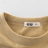 billiga T-shirts och skjortor för pojkar-Multipack 3st Pojkar Rund hals Kort ärm Grå+Gul+Grön T-shirt T-tröja Mönster Grafisk Semester Dagliga kläder 100 % bomull Vår &amp; sommar