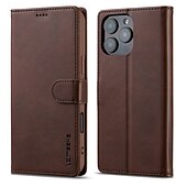 economico Cover per iPhone-telefono Custodia Per iPhone 16 Pro Max Plus iPhone 15 Pro Max Plus iPhone 14 13 12 11 Pro Max Plus Mini Copertina ribaltabile Con supporto A calamita Slot per schede Retrò TPU pelle sintetica