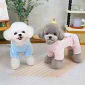 tanie Swetry-Psy Koty Sweter Codzienne Wypoczynek Zima Ciepłe Miękka Wygodny Na co dzień Codzienne Kot Ochrypły Labrador Alaskan malamute Golden retriever