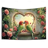 baratos Casamento-Decorações de Casamento Fundo Fotográfico Parede Suspensa Grande Tapeçaria Arte Mural Decorativa Cobertor Cortina Casa Quarto Sala de Estar Decoração Pintura Amor