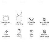 cheap TWS True Wireless Headphones-G05D True Wireless Headphones TWS Earbuds In Ear Bluetooth 5.3 Sports Ergonomic Design Long Battery Life for Apple Samsung Huawei Xiaomi MI  Fitness Camping / Hiking Running Mobile Phone Travel