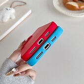 Недорогие Чехлы для iPhone-телефон Кейс для Назначение iPhone 16 Про Макс Плюс Кейс на заднюю панель Защита от удара Ретро Силикон