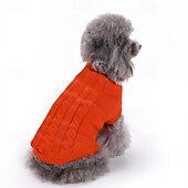 economico Maglioni-Cane Maglione Classico Inverno Caldo Di tendenza Confortevole All&#039;aperto Abbigliamento Quotidiano Interno Abbigliamento per Cani for Piccolo Medio Grande
