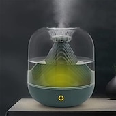 cheap Humidifiers &amp; Dehumidifiers-700ML Humidifier Desktop USB Aromatherapy Humidifier LED Night Light Air Diffuser Mist, Bedroom Air Purifier