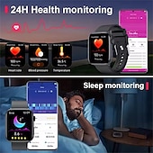 abordables Relojes inteligentes-Reloj inteligente T92 de moda para mujer, pulsera inteligente con control del ritmo cardíaco, del azúcar en sangre y de la temperatura corporal, NFC, llamadas por Bluetooth