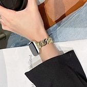 זול להקות Apple Watch-סולו לופ מותאם ל רצועת השעון של Apple Watch 38 מ&quot;מ 40 מ&quot;מ 41 מ&quot;מ 42 מ&quot;מ 44 מ&quot;מ 45 מ&quot;מ 49 מ&quot;מ נשים סגסוגת רצועת שעון חלופית ל iwatch Ultra 2 Series 9 8 7 SE 6 5 4 3 2 1