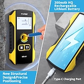 cheap Digital Multimeters &amp; Oscilloscopes-Portable Handheld Wall Scanner Wooden AC Wires Metal Pipes Rebars Detecting Tool Indicator Light Drill Hole Tool