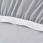 billiga Fåtöljskydd och armlöst stoltäckning-stolsöverdrag med kjolfåll elegant och snygg design mjukt och slitstarkt tyg perfekt för matsal eller speciella tillfällen ger fullt stolskydd lätt att installera och maskintvättbar