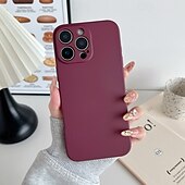 Недорогие Чехлы для iPhone-телефон Кейс для Назначение iPhone 16 Про Макс Плюс Кейс на заднюю панель Защита от удара Ретро Силикон