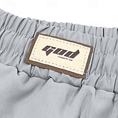 baratos Magro-Homens Social Calças Calças de Terno Bolsos Com Cordão Cintura elástica Tecido Conforto Resistente a rugas Comprimento total Festa O negócio Diário Elegante Moda Preto Branco Micro-Elástica