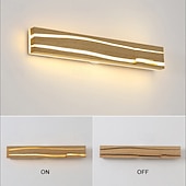cheap Indoor Wall Lights-Wooden Wall Light LED Wood Crack Wall Lamp Night Light Headlight 110-240V