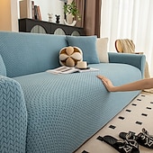 baratos Cobertura de Sofa-capa de sofá de alta elasticidade tecido macio e elástico se adapta perfeitamente à maioria dos sofás capa durável e confortável protege os móveis de manchas e danos fácil de instalar e lavável à