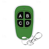 abordables Appareils électroménagers-Télécommande de porte sans fil RF 433 MHz universelle 4 clés copie télécommande de garage clonage télécommande de portail électrique duplicateur de clé