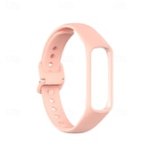 זול להקות שעונים של סמסונג-צפו בנד ל Samsung Galaxy Fit E SM-R375 סיליקוןריצה תַחֲלִיף רצועה מתכוונן רצועת ספורט צמיד