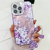 ieftine Carcase iPhone-telefon Maska Pentru iPhone 16 15 14 Pro Max Plus iPhone 13 Pro Max Capac Spate cu curea de mână Anti Șoc Retro TPU PC
