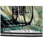 Недорогие Мужские джерси-Муж. Велокофты Графика С короткими рукавами Велоспорт Футболка Футболка Джерси с 3 задними карманами Горные велосипеды Быстровысыхающий Анатомический дизайн Фитиль Дышащий Виды спорта