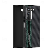 cheap Samsung Cases-Phone Case For Samsung Galaxy Z Fold 7 Z Fold 6 Z Fold 5 Magnetic Adsorption Magnetic Support Wireless Charging Shockproof Armor PC PU Leather