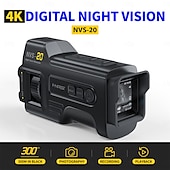 abordables Caméras IP d&#039;intérieur-Vision nocturne numérique 4K 300 m de vision nocturne complète Utilisation de jour comme de nuit Prise en charge du zoom 6x Prise de photos en résolution 36MP Enregistrement vidéo 4K
