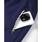 cheap Joggers-Men's Fleece Pants Sweatpants Joggers Winter Pants Trousers Pocket Drawstring Elastic Waist Plain Comfort Warm Sports Outdoor Daily Fashion Casual Black Navy Blue Micro-elastic