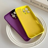 Недорогие Чехлы для iPhone-телефон Кейс для Назначение iPhone 16 Про Макс Плюс Кейс на заднюю панель Защита от удара Ретро Силикон