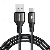Недорогие Кабели для мобильных телефонов-Комната отдыха USB-кабель типа C 27W 3,9 фута USB-A к USB-C 3 A Быстрая зарядка нейлон плетеный Назначение iPad Samsung Xiaomi Аксессуар для мобильных телефонов
