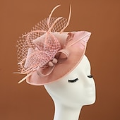 tanie Fascynatory i kapelusze-kapelusz na przyjęcie herbaciane - 2025 kapelusz na przyjęcie herbaciane Kentucky Derby z lat 20. XX wieku nakrycie głowy dla kobiet i dziewcząt