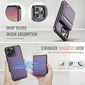 お買い得  iPhone用ケース-電話 ケース 用途 iPhone 16 Pro Max プラス iPhone 15 プロマックスプラス iPhone 14 13 12 11 Pro Max Plus バックカバー スタンド付き 磁石バックル ワイヤレス充電をサポート レトロ風 TPU PUレザー