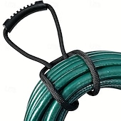 economico Organizzazione spazi-Cinghia di stoccaggio resistente da 24 pollici con maniglia - organizer durevole, regolabile e versatile per prolunghe, tubi flessibili e altro - perfetto per casa, garage, barca, camper e uso esterno