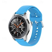 economico Cinturini per orologi Samsung-Cinturino per orologio  per Samsung Galaxy Watch 3 45mm, Galaxy Wacth 46mm, Gear S3 Classic / Frontier, Gear 2 Neo Live Silicone Sostituzione Cinghia Regolabili Cinturino sportivo Polsino