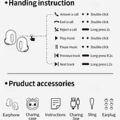 abordables Auriculares TWS-G05D TWS True auriculares inalámbricos En el oido Bluetooth 5.3 Deportes Diseño ergonómico Larga duración de la batería para Apple Samsung Huawei Xiaomi MI Aptitud física Camping / Senderismo