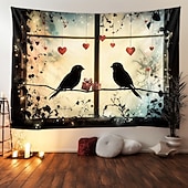 baratos Casamento-Decorações de Casamento Fundo Fotográfico Parede Suspensa Grande Tapeçaria Arte Mural Decorativa Cobertor Cortina Casa Quarto Sala de Estar Decoração Pintura Amor