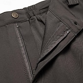 billiga Cargobyxor-Herr Militärbyxor Cargo byxor Långbyxor Ficka Rakt ben Ensfärgat Komfort Utomhus Fullängd Ledigt Dagligen Streetwear Stylish Svart Armégrön Microelastisk