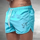 economico Costumi da Bagno per Uomini-Per uomo Costume da bagno Costume da Bagno Stampato Coulisse Asciugatura Rapida Pantaloncini da Surf costume da bagno Surf Spiaggia Sport Acquatici Estate