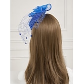 economico Fascinator-Piume  Fascinatori in rete  Cappelli  Copricapo con piuma  Cappello  Fiore 1 PC Matrimonio  Corsa di cavalli  Giorno delle donne Copricapo Abito da impressionare Abito da gara 2025