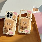 levne Pouzdra pro iPhone-telefon Carcasă Pro iPhone 16 iPhone 16 Pro iPhone 16 Pro Max iPhone 15 Pro Max Plus iPhone 14 Pro Max Plus Zadní kryt se stojánkem Nárazuvzdorné Retro Silikon