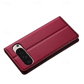 abordables Otras carcasas-teléfono Funda Para Google Píxel 9 Pro Pixel 9 Pro XL Pixel 8 Pro Pixel 8 Píxel 9 Pixel 7 Pixel 7 Pro Gire la tapa con Soporte Ranura para tarjetas Antigolpes Retro TPU Cuero de PU