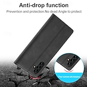 cheap Samsung Cases-Phone Case For Samsung Galaxy A21s S25 Ultra Flip Cover with Stand Holder Magnetic Card Slot Retro TPU PU Leather