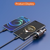 お買い得  車用充電器-sc01 qc3.0 usbc type-c デュアルポート ミニカーチャージャー 急速充電 FM トランスミッター プレーヤー 3.1a 急速充電 usb チャージャー付き