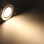 Χαμηλού Κόστους LED Χωνευτά Φωτιστικά-led downlight 7w spot φως χωνευτό φωτιστικό κυψέλης ελαφρύ φωτιστικό σπιτιού για κουζίνα σαλόνι μπάνιο 2/4τμχ