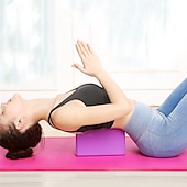 baratos Acessórios auxiliares-Feminino Blocos de Ioga Leve Tonificação Muscular Para Pilates Treino de Ginástica Ioga
