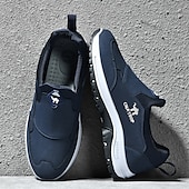 abordables Baskets-chaussures de randonnée à enfiler pour hommes – baskets d&#039;extérieur durables avec semelle antidérapante, conception légère et tissu respirant pour le trail et le camping