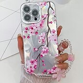 ieftine Carcase iPhone-telefon Maska Pentru iPhone 16 15 14 Pro Max Plus iPhone 13 Pro Max Capac Spate cu curea de mână Anti Șoc Retro TPU PC