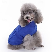economico Maglioni-Cane Maglione Classico Inverno Caldo Di tendenza Confortevole All&#039;aperto Abbigliamento Quotidiano Interno Abbigliamento per Cani for Piccolo Medio Grande